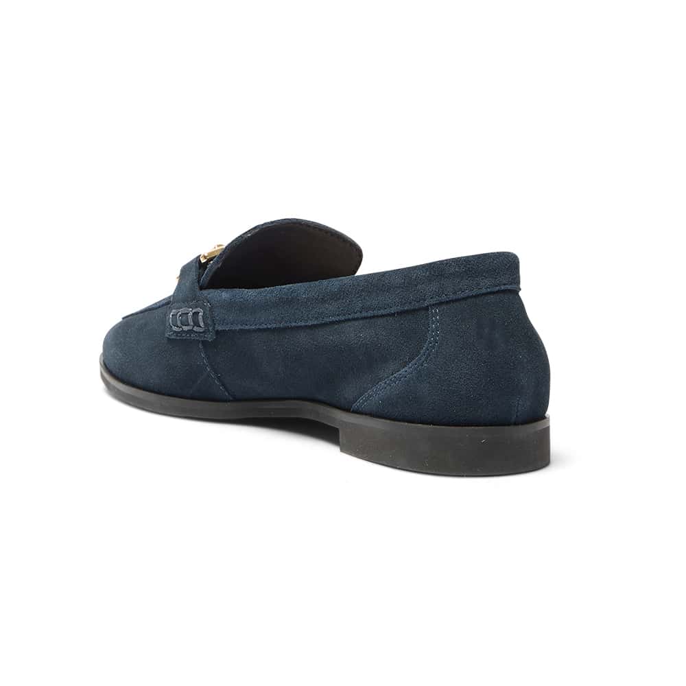 Zanna Loafer in Navy Suede