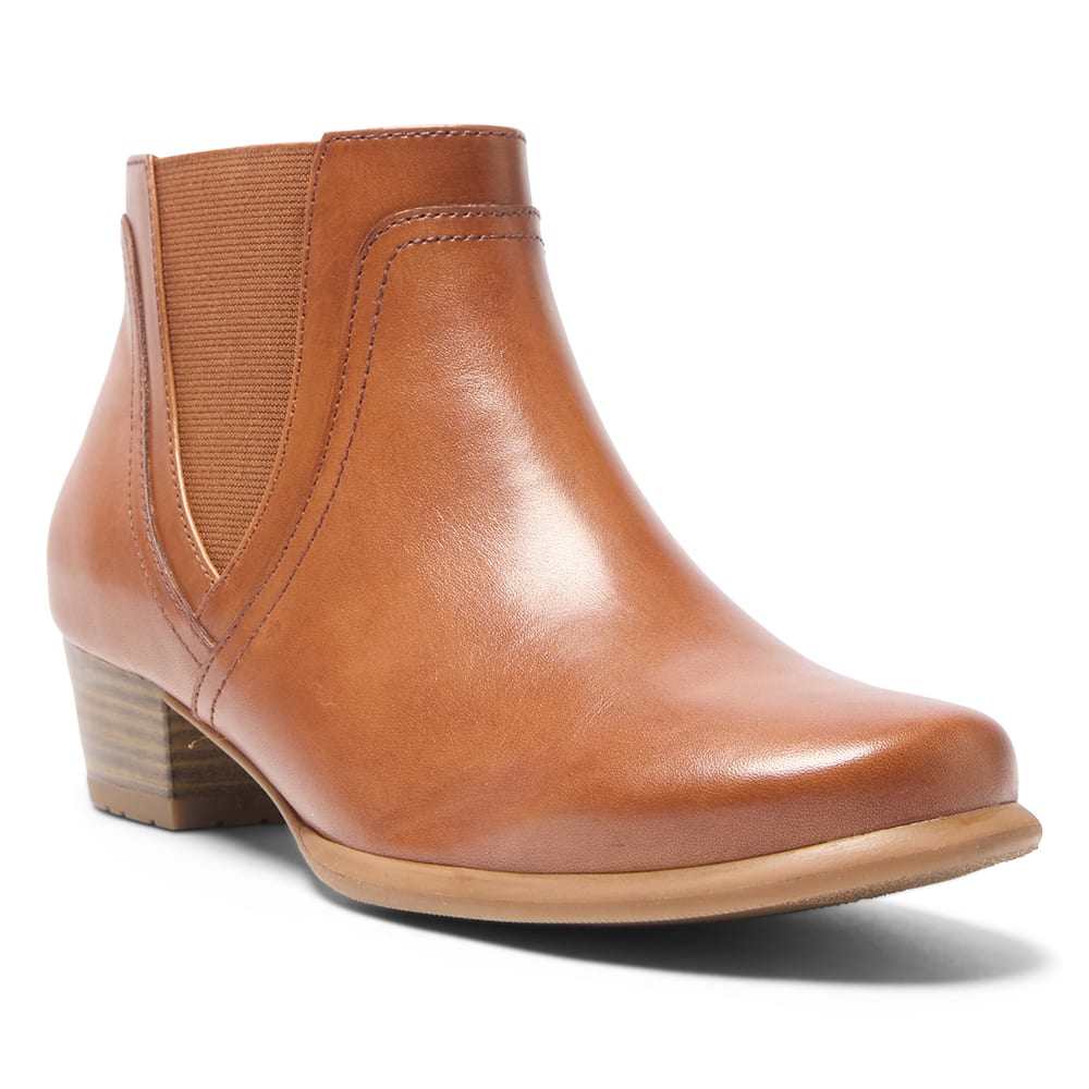 Delmar Boot in Mid Brown Leather