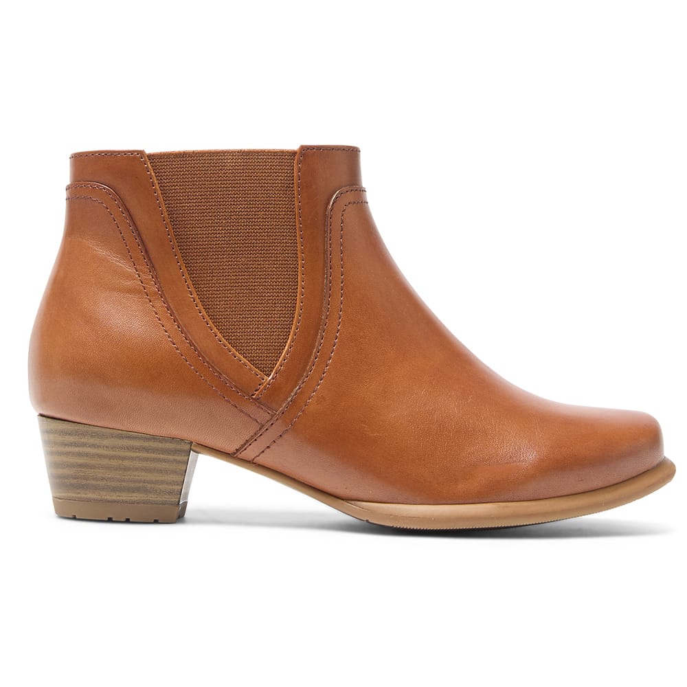 Delmar Boot in Mid Brown Leather
