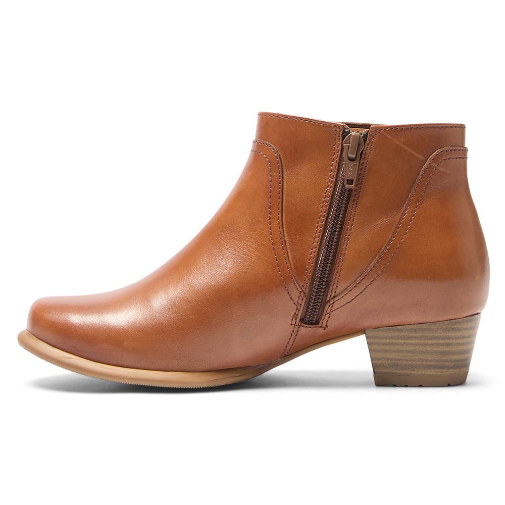 Delmar Boot in Mid Brown Leather