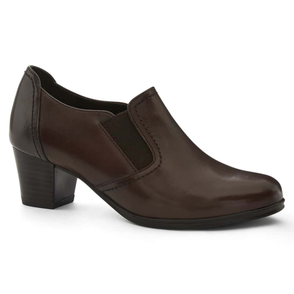Harris Boot in Brown Glove/elastic Leather
