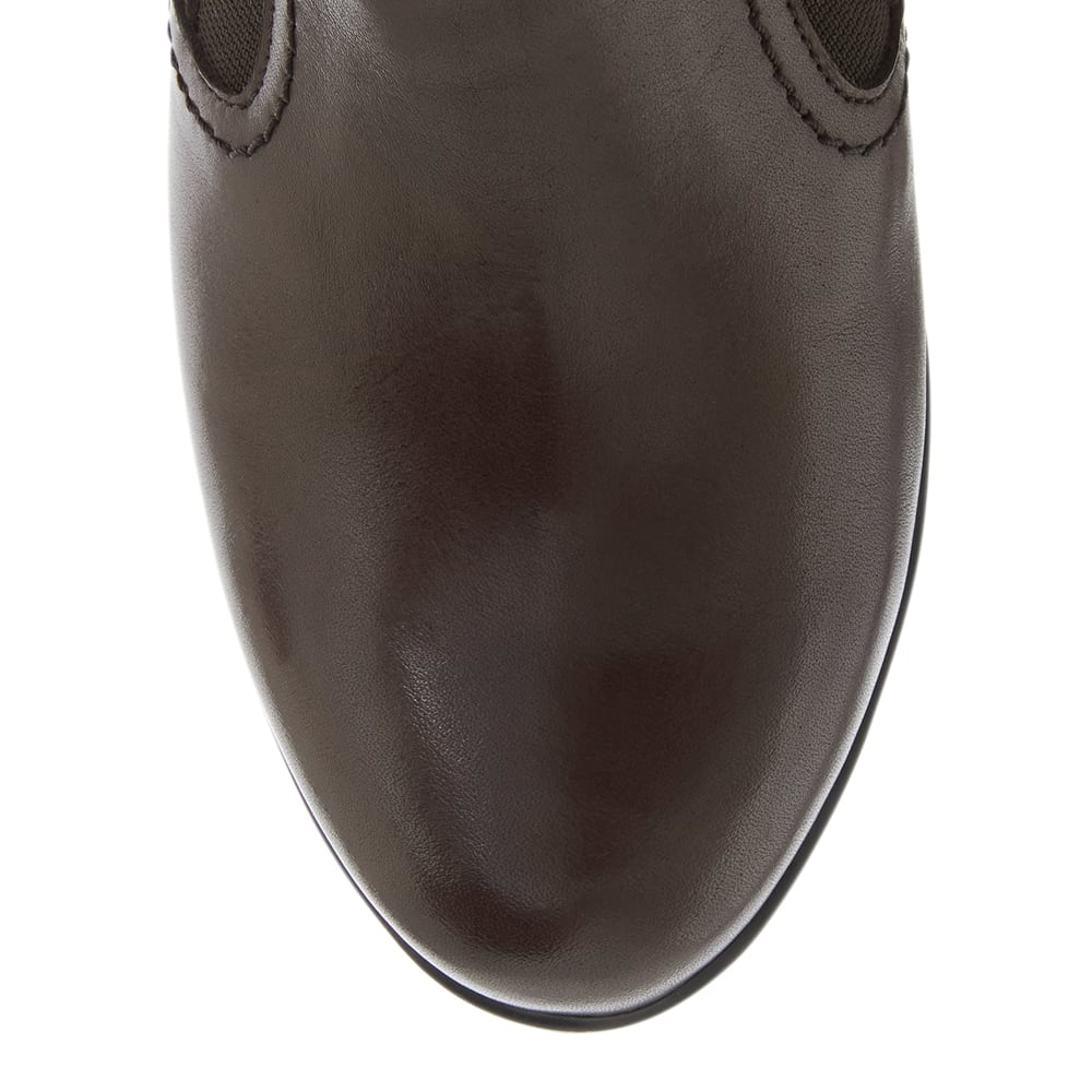 Harris Boot in Brown Glove/elastic Leather