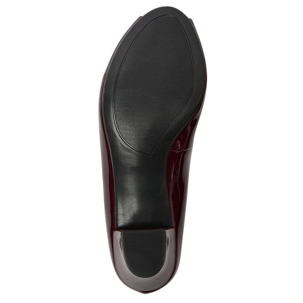 Hilary Heel in Wine Patent