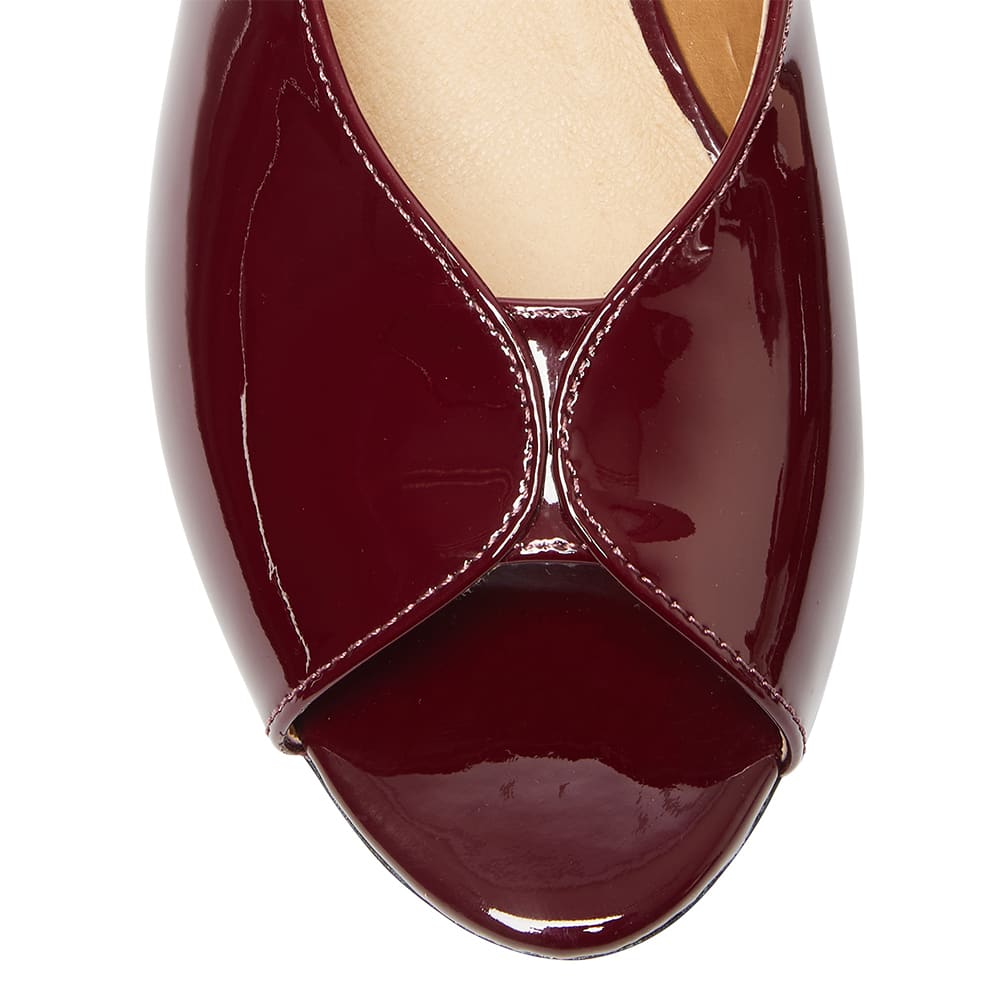Hilda Heel in Wine Patent