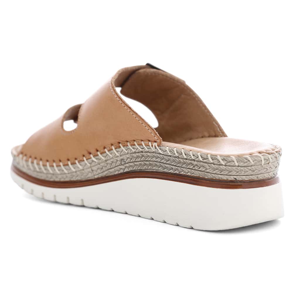 Hutch Sandal in Tan Leather