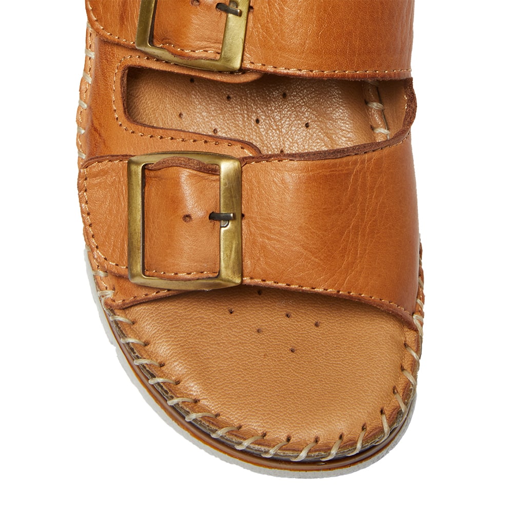 Hutch Sandal in Tan Leather