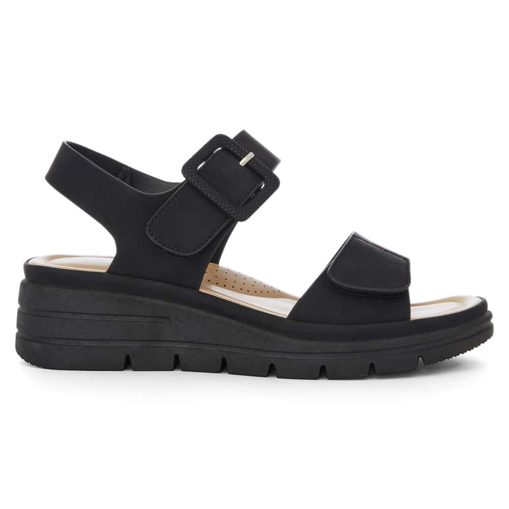 Kyla Wedge in Black