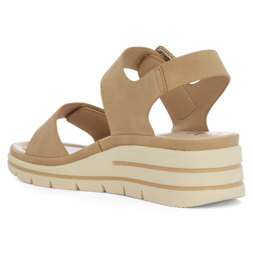 Kyla Wedge in Tan