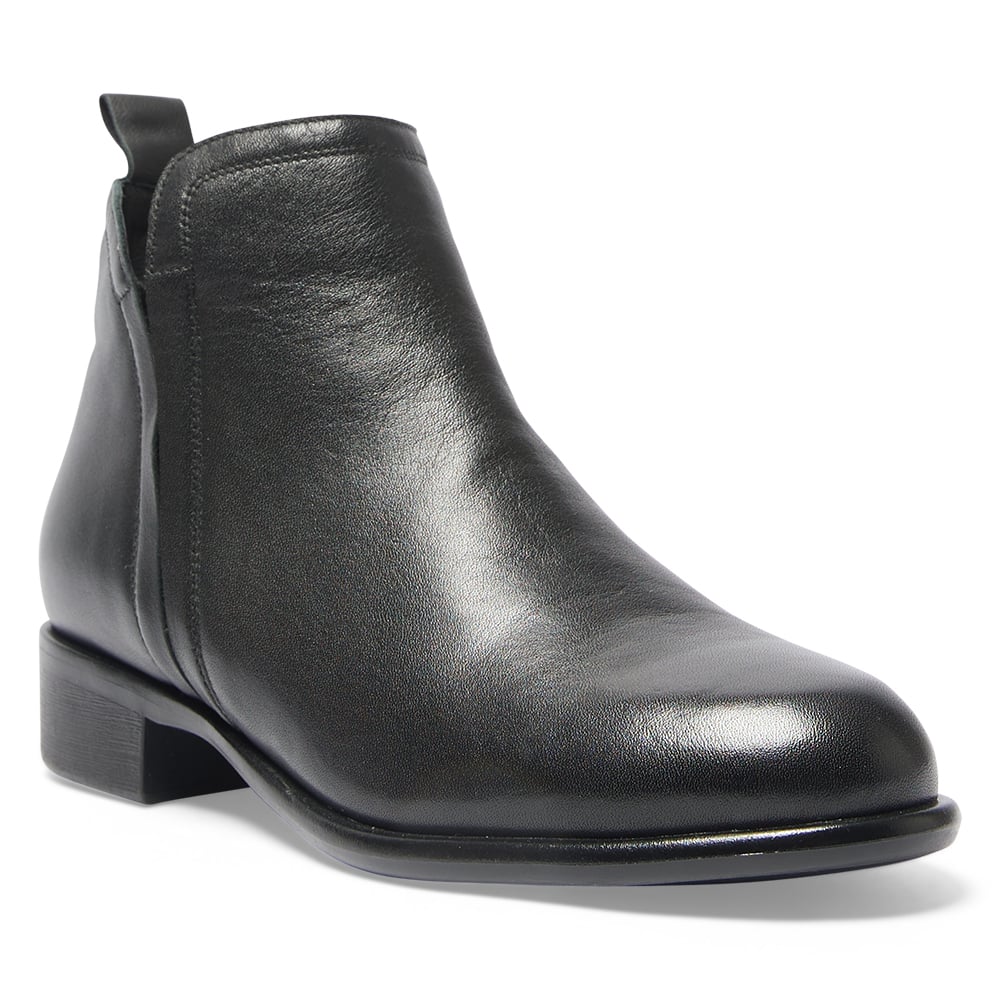 Lance Boot in Black Leather