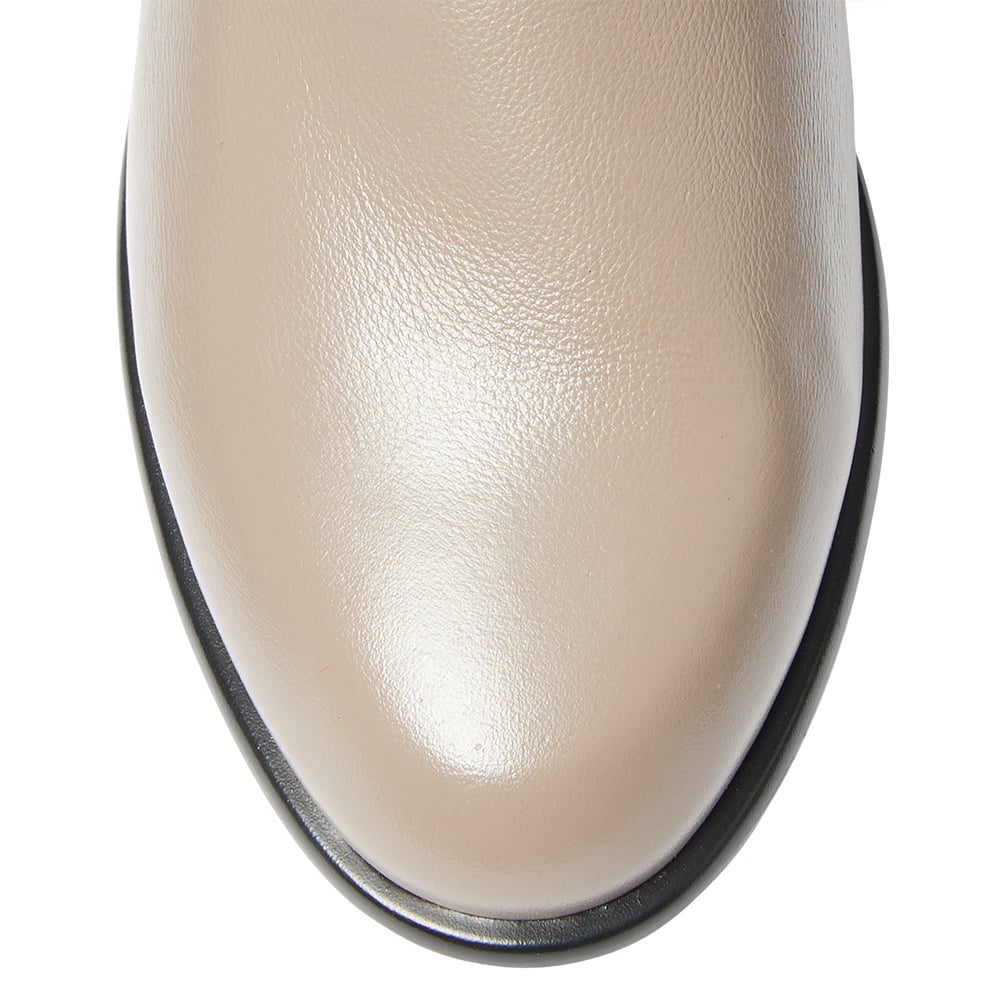 Lance Boot in Taupe Leather