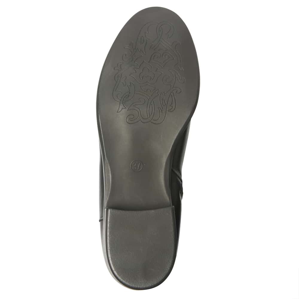 Langley Boot in Black Leather