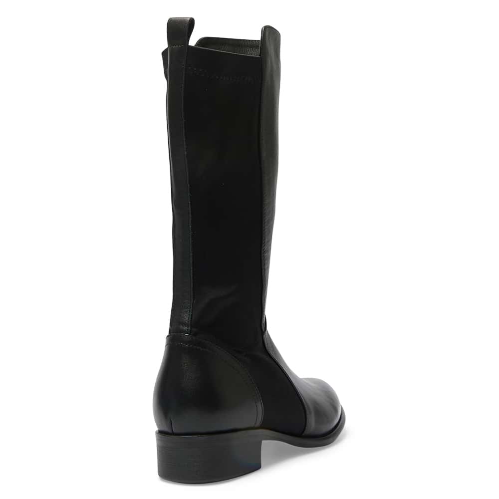 Leroy Boot in Black Leather