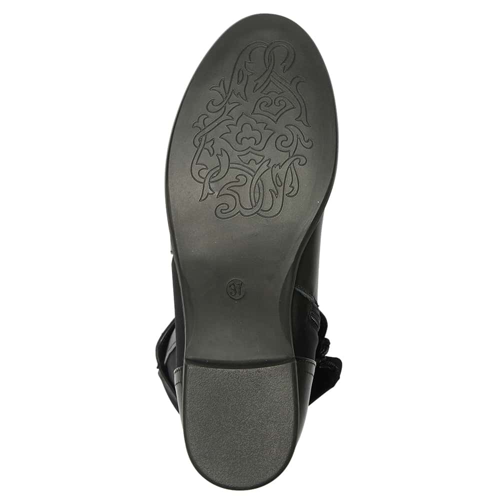 Leroy Boot in Black Leather