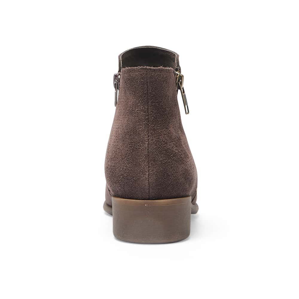 Lorenzo Boot in Brown Suede Suede