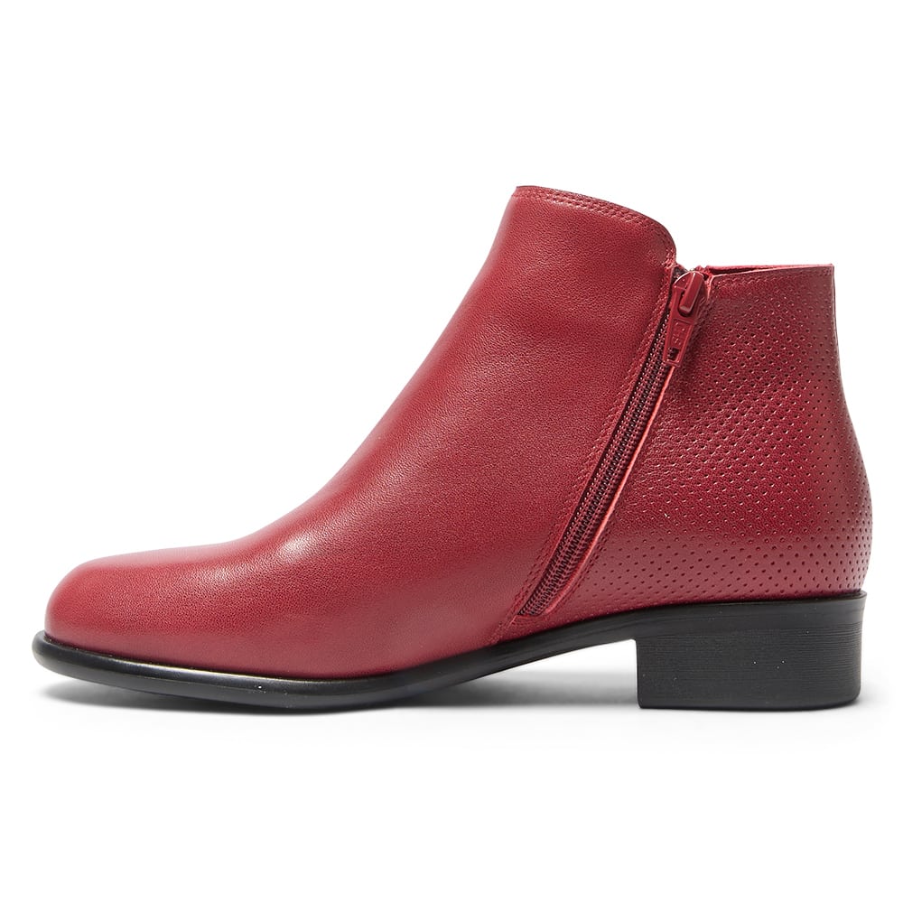 Lorenzo Boot in Red Leather