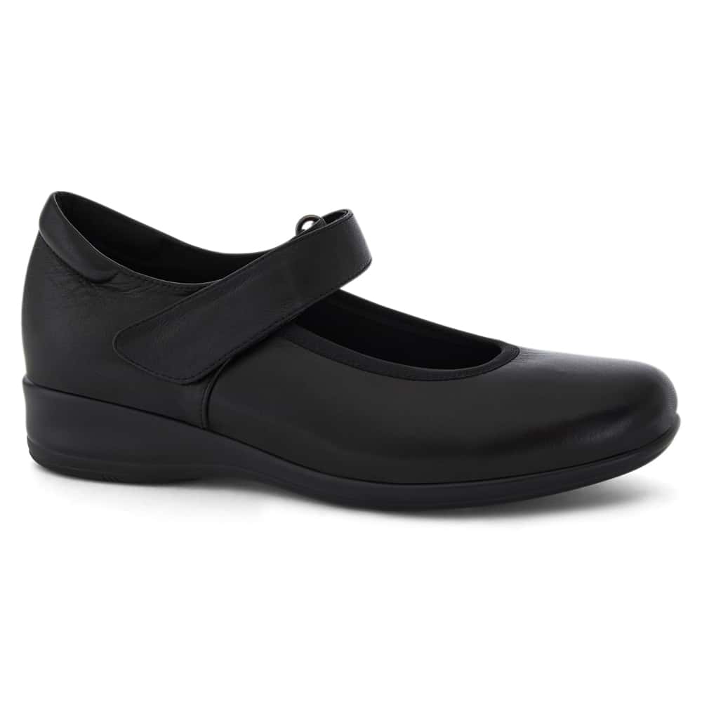 Maguire Ballet Flat in Black Leather