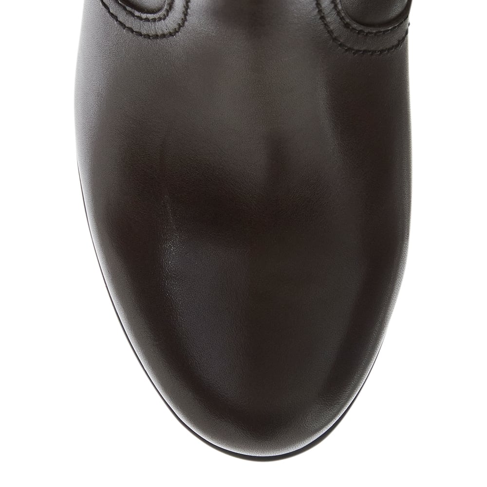 Mascot Boot in Brown Leather
