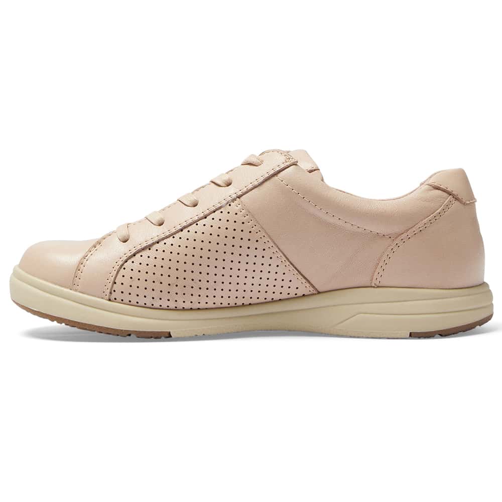 Normandy Sneaker in Blush Leather