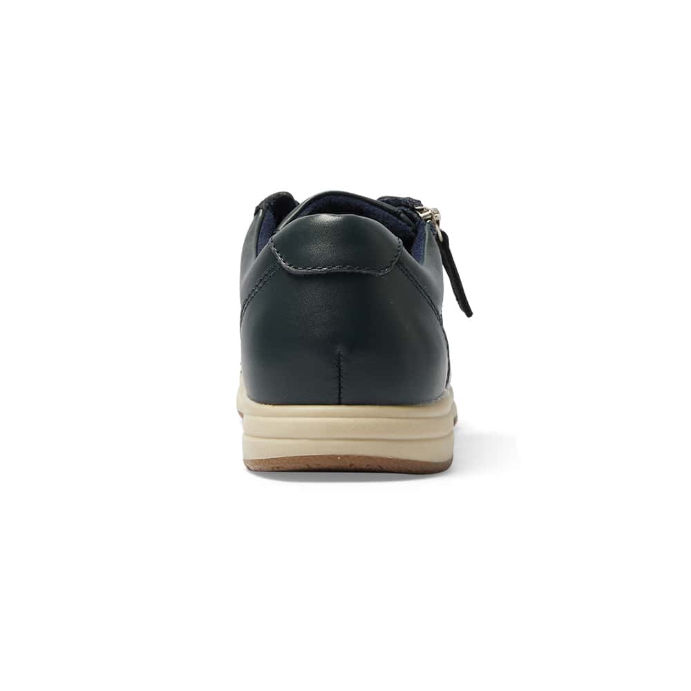 Normandy Sneaker in Navy Leather