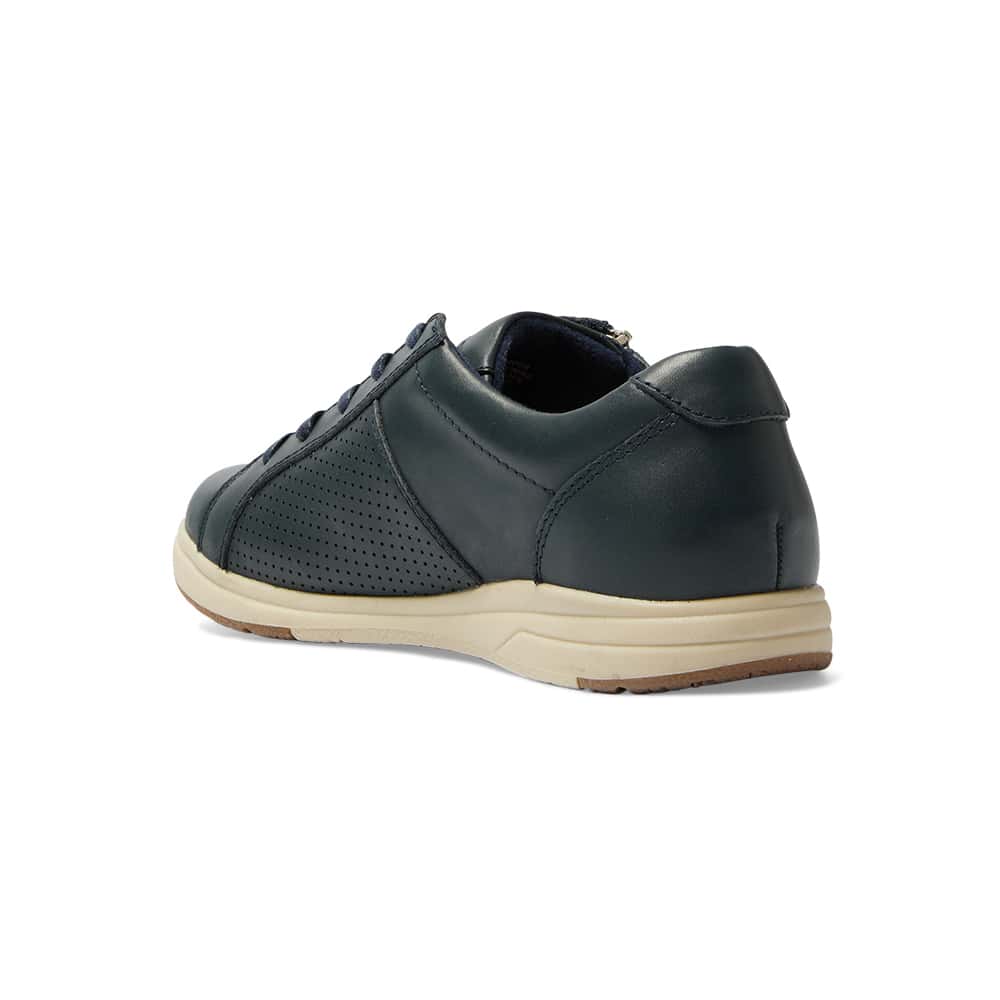 Normandy Sneaker in Navy Leather