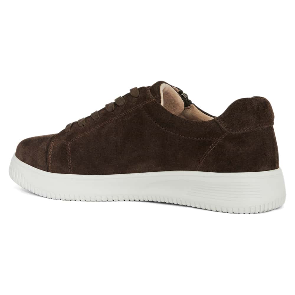 Novella Sneaker in Chocolate Suede