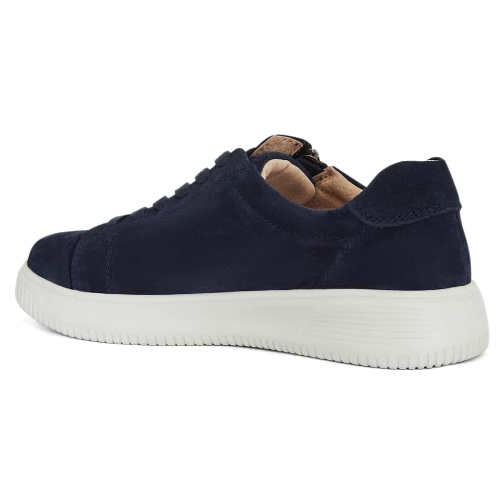 Novella Sneaker in Navy Suede