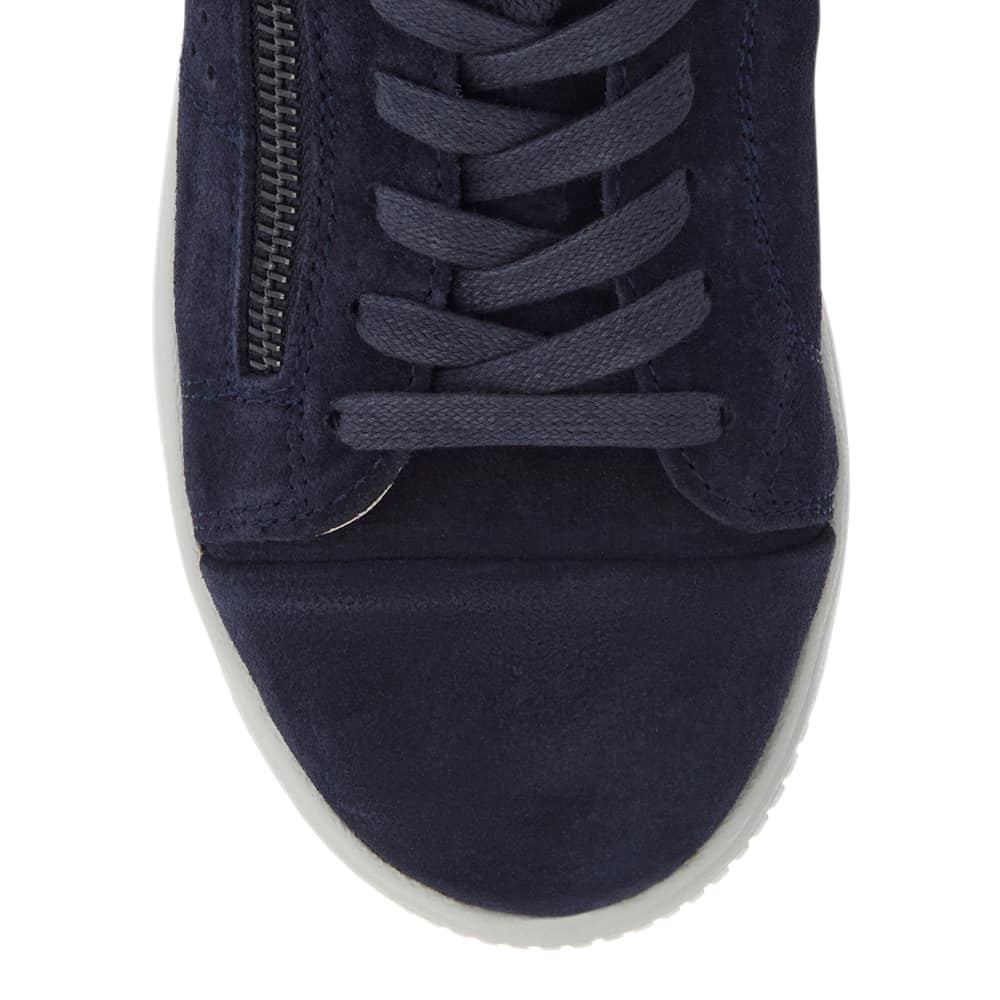 Novella Sneaker in Navy Suede