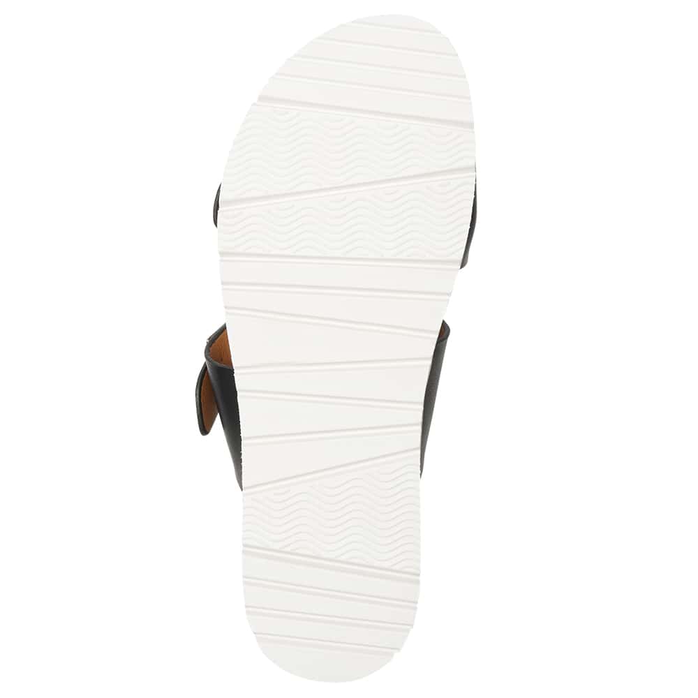 Saigon Slide in Black Smooth