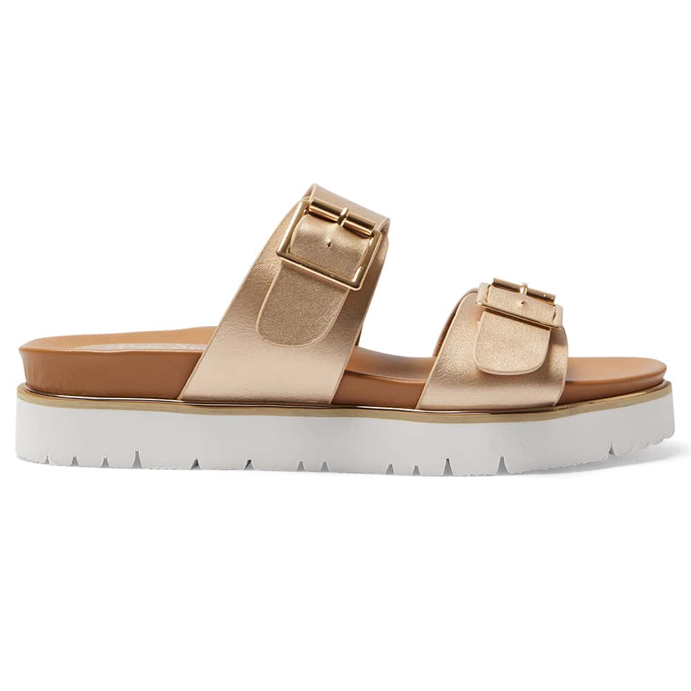 Saigon Slide in Pewter Smooth