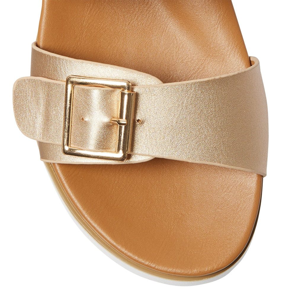 Saigon Slide in Pewter Smooth