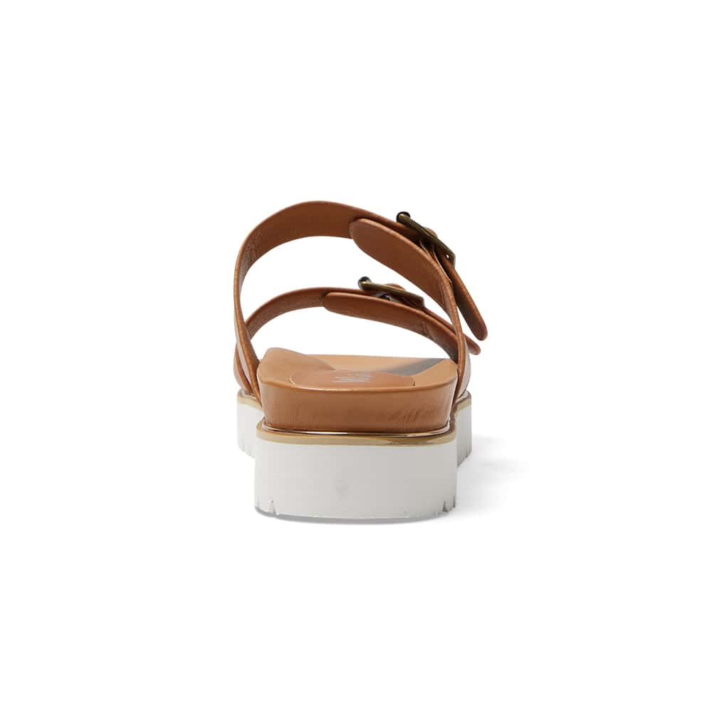 Saigon Slide in Tan Smooth
