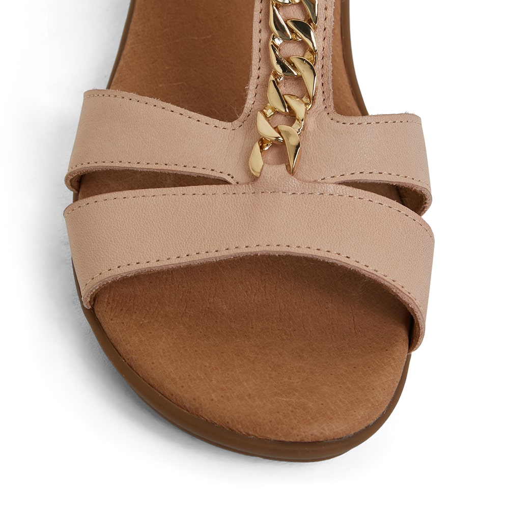 Baleno Sandal in Blush Leather