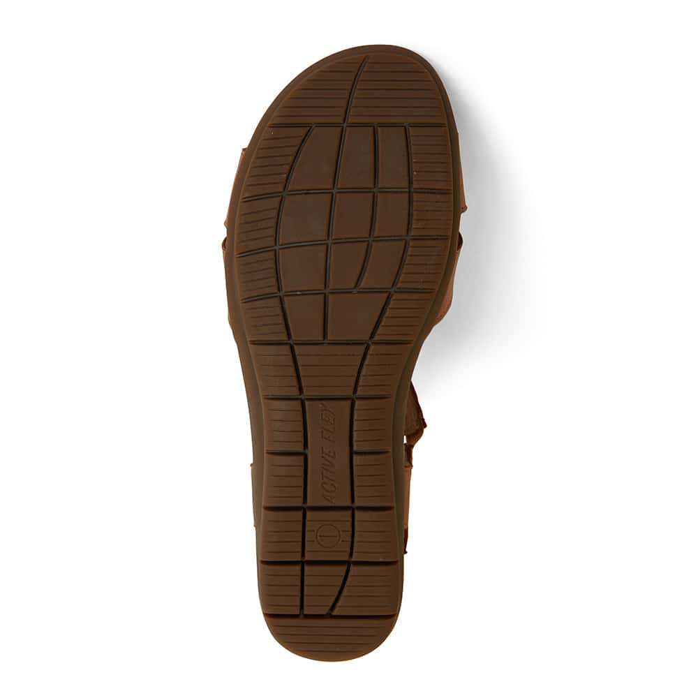 Baleno Sandal in Tan Leather