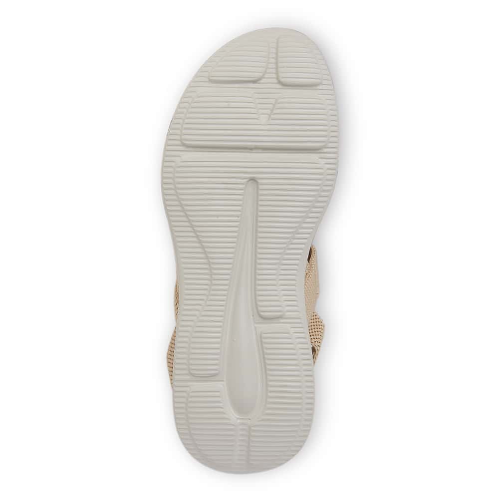 Mack Sandal in Beige Stretch