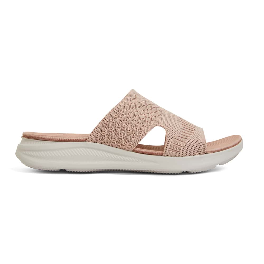 Madon Slide in Blush Stretch