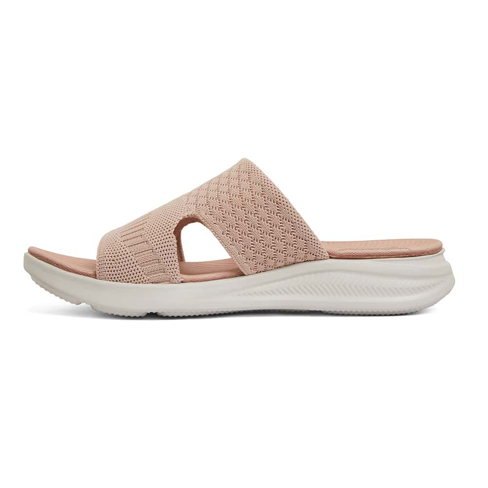 Madon Slide in Blush Stretch