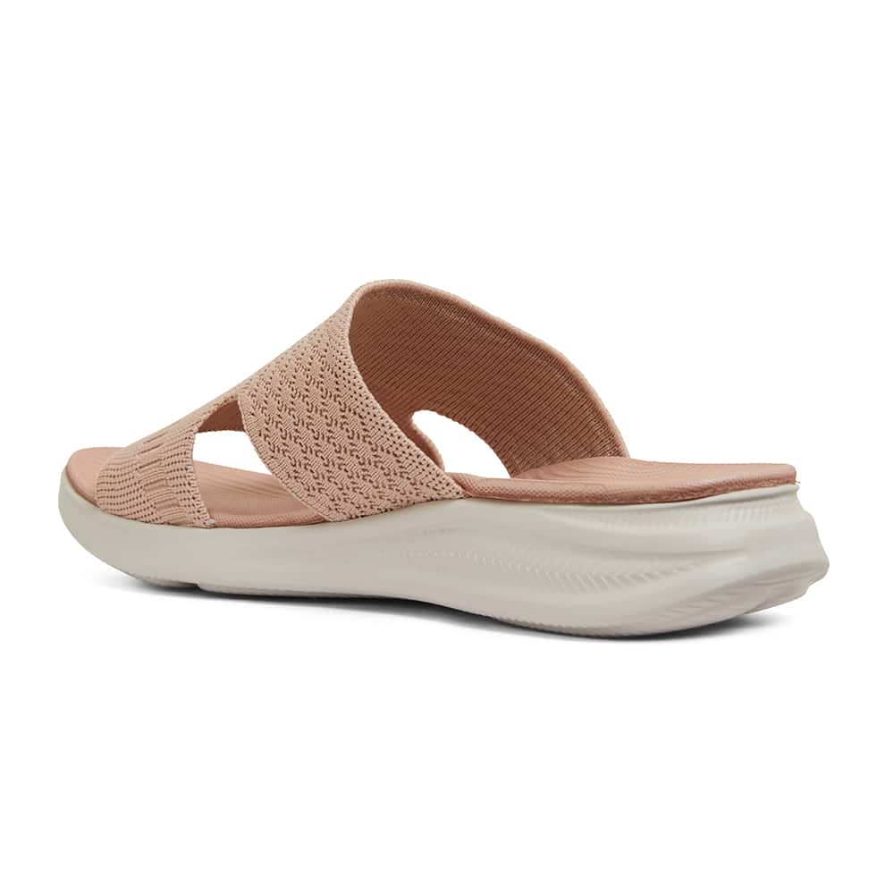 Madon Slide in Blush Stretch