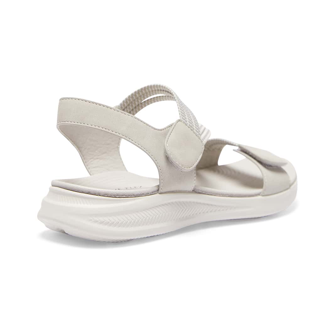 Neon Sandal in Light Grey Multi