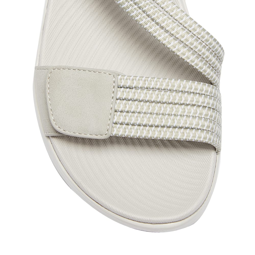 Neon Sandal in Light Grey Multi