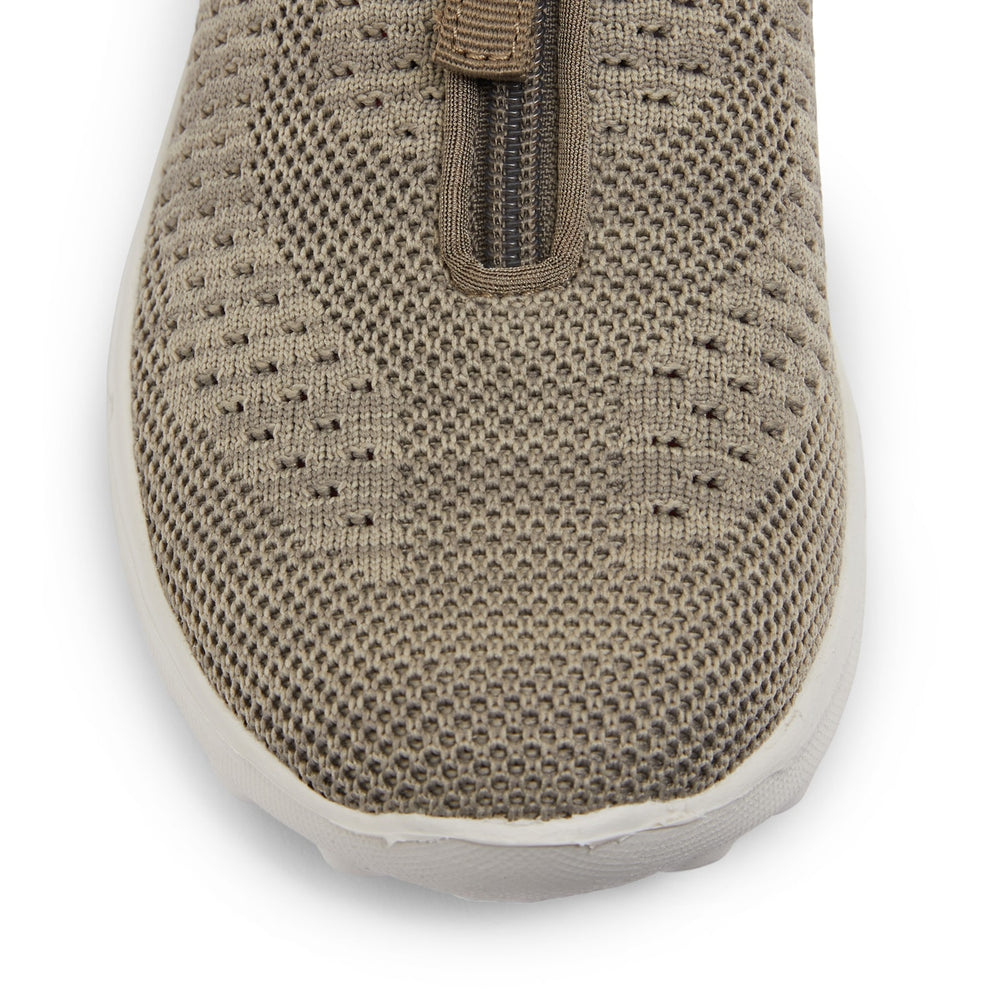 Oberon Sneaker in Khaki Stretch