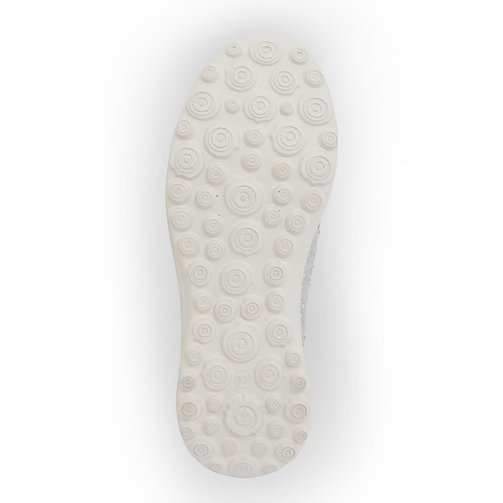 Parlour Sneaker in Light Grey Diamante