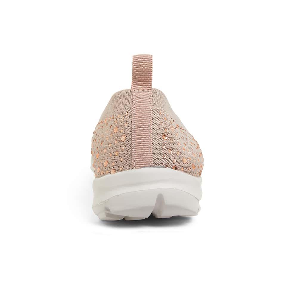 Patrice Sneaker in Blush Diamante