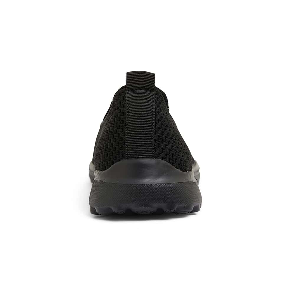 Peak Sneaker in Black On Black