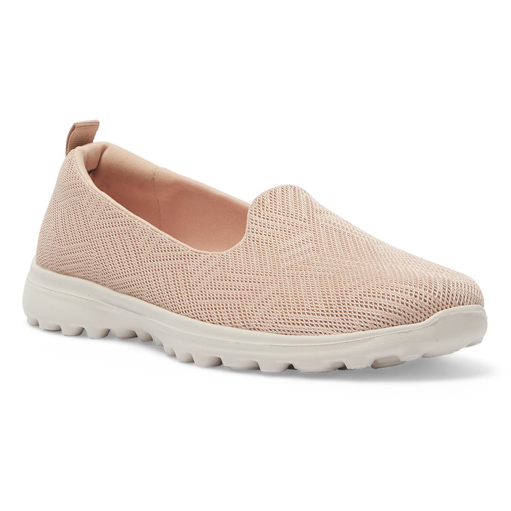 Perry Sneaker in Blush Stretch