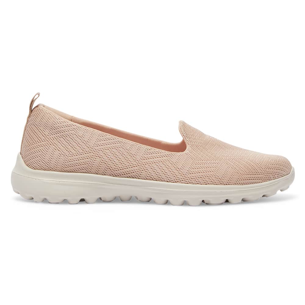 Perry Sneaker in Blush Stretch