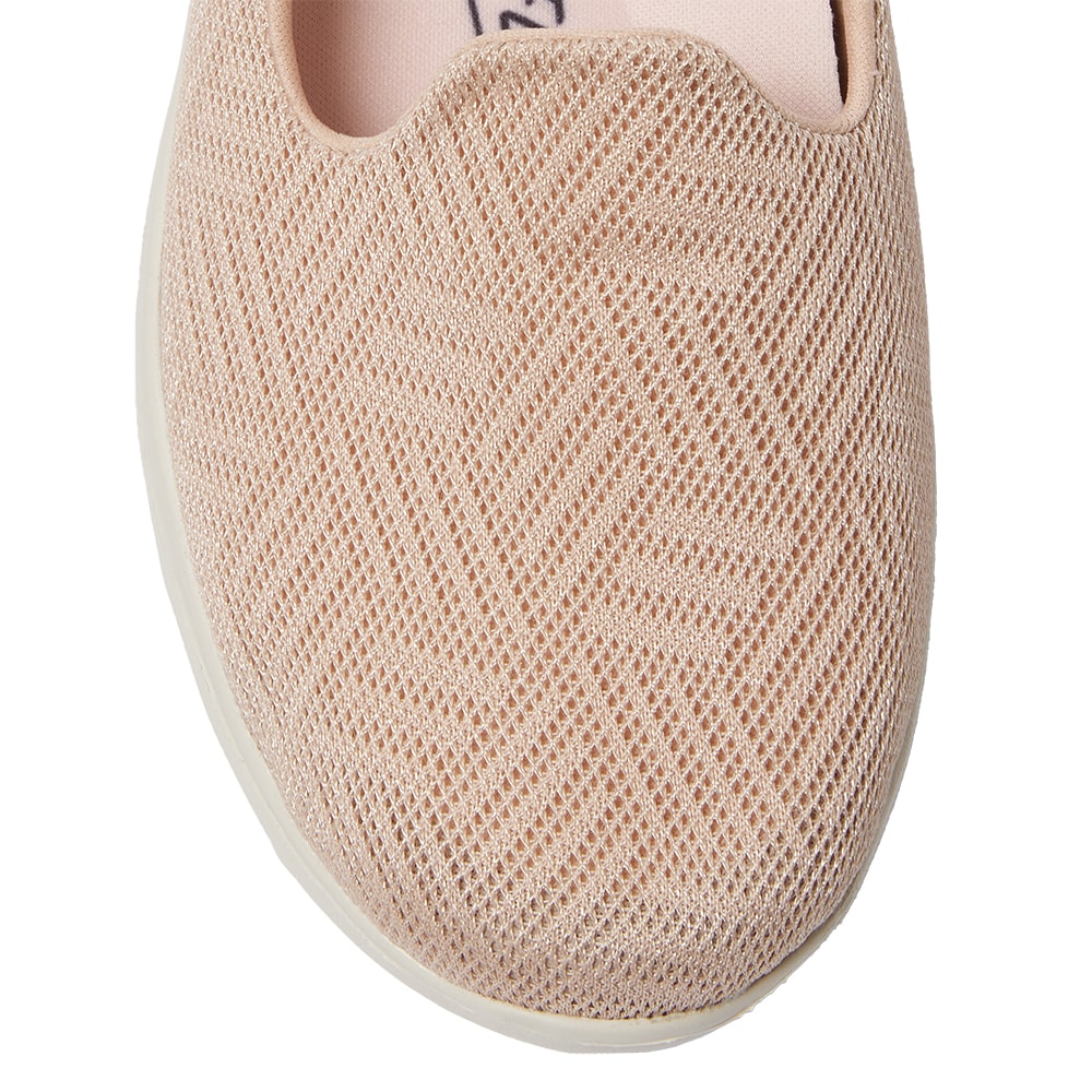 Perry Sneaker in Blush Stretch