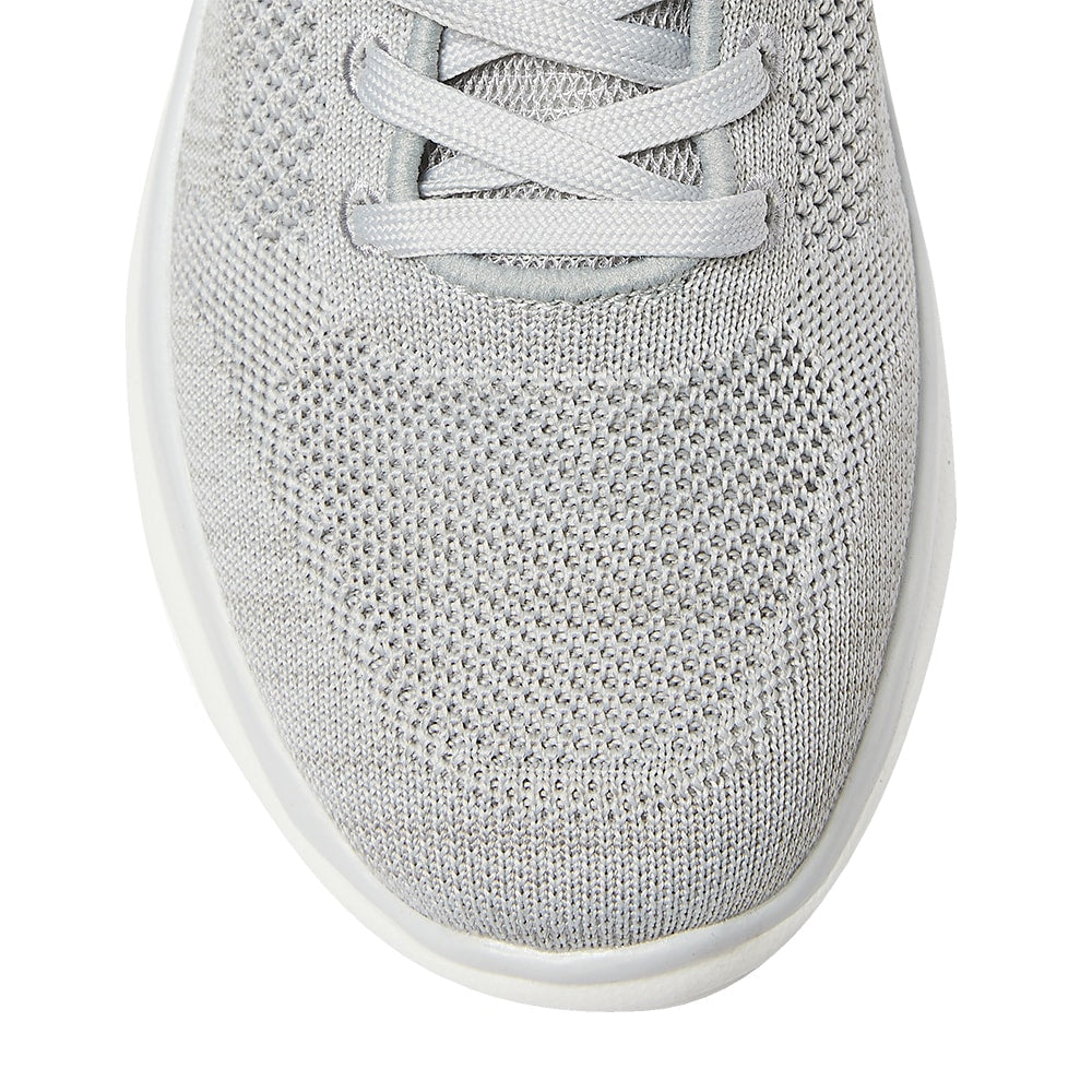 Quantum Sneaker in Light Grey Knit