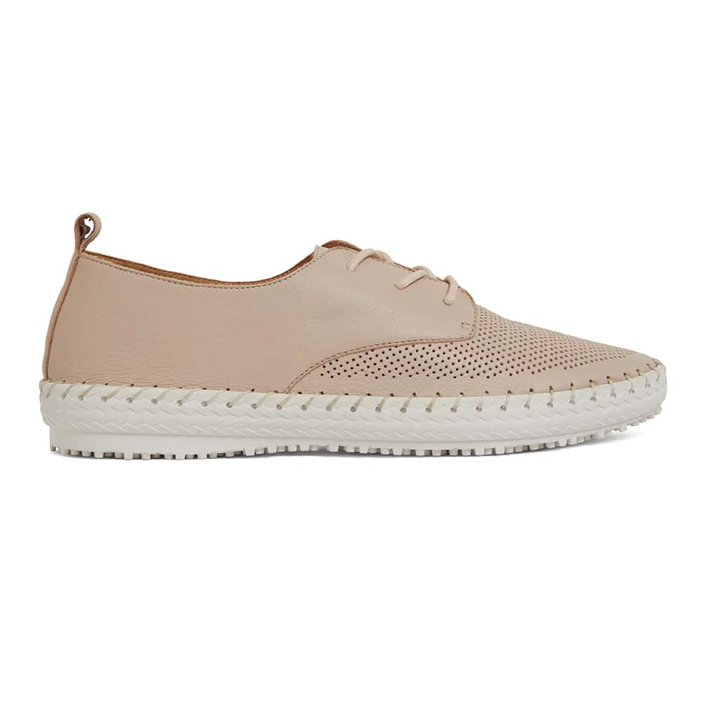 Ripley Sneaker in Blush Leather