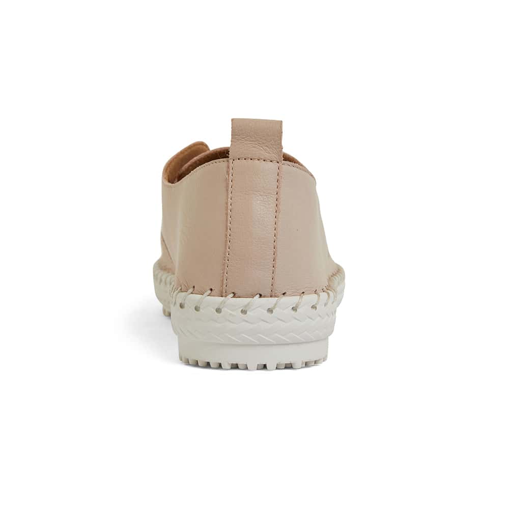 Ripley Sneaker in Blush Leather