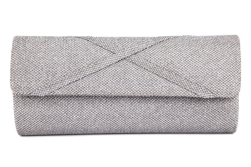 Lacy Handbag in Silver Sparkle
